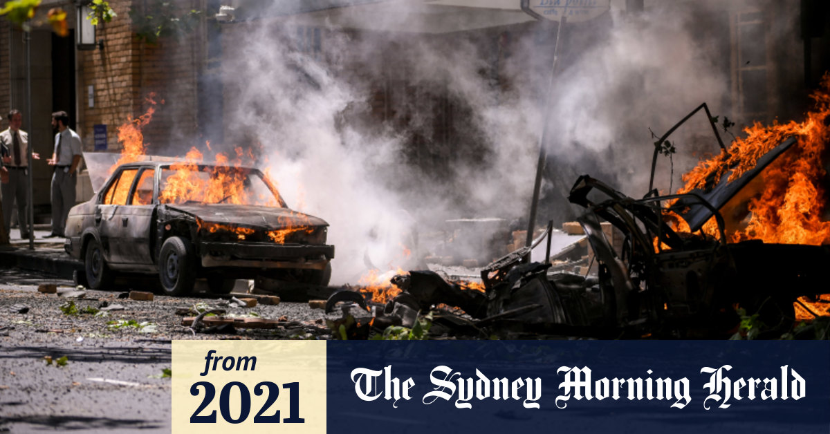 Melbourne rocked by recreation of Russell Street bombing for ABC drama